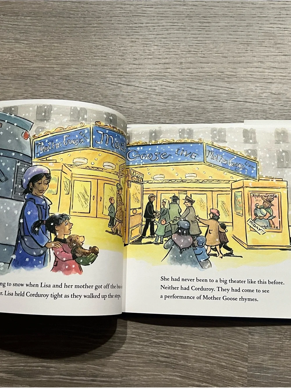 Corduroy Takes a Bow Hard Cover Book by Viola Davis and Don Freeman NEW